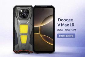 Smartphone Celular Doogee V Max LR 512GB 16GB RAM Tela 6,58 FHD IPS LCD 120Hz 5G Câmera 108MP Bateria 22000mAh NFC Dual SIM