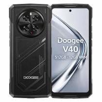 Smartphone Celular Doogee V40 512GB, 12GB RAM, 5G, Tela 6,78 polegadas FHD IPS LCD 120 Hz, Câmera 108 MP, Bateria 8680 mAh, NFC, Dual SIM, Android, u