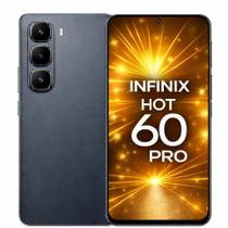 Smartphone Celular Infinix Hot 60 Pro 256GB, 8GB RAM, Dual SIM, Tela 6,78 polegadas AMOLED 120Hz, Câmera 108 MP, Bateria 5000 mAh, NFC, Wifi