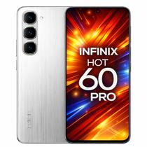 Smartphone Celular Infinix Hot 60 Pro 256GB, 8GB RAM, Dual SIM, Tela 6,78 polegadas AMOLED 120Hz, Câmera 108 MP, Bateria 5000 mAh, NFC, Wifi