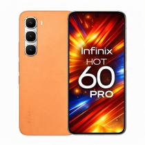 Smartphone Celular Infinix Hot 60 Pro 256GB, 8GB RAM, Dual SIM, Tela 6,78 polegadas AMOLED 120Hz, Câmera 108 MP, Bateria 5150 mAh, NFC, Wifi, Android