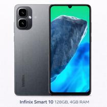 Smartphone Celular Infinix Smart 10 128GB, 4GB RAM, 4G, Tela 6,6 polegadas HD IPS LCD, Câmera 13 MP, Bateria 5000 mAh, Dual SIM, Android, design mode Smartphone Celular Infinix Smart 10 128GB, 4GB RAM, 4G, Tela 6,6 polegadas HD IPS LCD, Câmera 13 MP, Bateria 5000 mAh, Dual SIM, Android, design mode