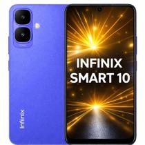 Smartphone Celular Infinix Smart 10 64GB, 3GB RAM, Bateria 5000 mAh, Tela 6,6 polegadas IPS 90Hz, Câmera 13 MP, Dual SIM, Android 14 Go, Wifi Smartphone Celular Infinix Smart 10 64GB, 3GB RAM, Bateria 5000 mAh, Tela 6,6 polegadas IPS 90Hz, Câmera 13 MP, Dual SIM, Android 14 Go, Wifi