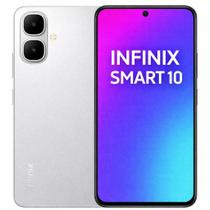 Smartphone Celular Infinix Smart 10 64GB, 3GB RAM, Dual SIM, Tela 6,6 polegadas IPS 90Hz, Câmera 13 MP, Bateria 5000 mAh, Android 14 Go, Wifi Smartphone Celular Infinix Smart 10 64GB, 3GB RAM, Dual SIM, Tela 6,6 polegadas IPS 90Hz, Câmera 13 MP, Bateria 5000 mAh, Android 14 Go, Wifi
