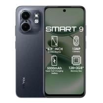 Smartphone Celular Infinix Smart 9 64GB, 6GB RAM, Android 14, Tela 6,7 polegadas IPS LCD 120 Hz, Câmera 13 MP, Bateria 5000 mAh, Dual SIM