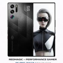 Smartphone Celular Nubia Redmagic 9S Pro 256GB, 12GB RAM, 5G, Tela 6,8 polegadas AMOLED 120 Hz FHD, Câmera 50 MP, Bateria 6500 mAh, NFC, Dual SIM, An