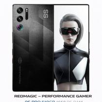 Smartphone Celular Nubia Redmagic 9S Pro 512GB, 16GB RAM, 5G, Tela 6,8 polegadas AMOLED 120 Hz FHD, Câmera 50 MP, Bateria 6500 mAh, NFC, Dual SIM, An