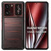 Smartphone Celular Oukitel WP300 512GB, 12GB RAM, 5G, Tela 6,78 polegadas FHD IPS LCD 120 Hz, Câmera 64 MP, Bateria 12000 mAh, NFC, Dual SIM, Android Smartphone Celular Oukitel WP300 512GB, 12GB RAM, 5G, Tela 6,78 polegadas FHD IPS LCD 120 Hz, Câmera 64 MP, Bateria 12000 mAh, NFC, Dual SIM, Android
