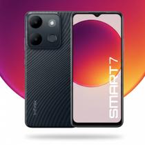Smartphone Celular Positivo Infinix Smart 7 64GB Preto 4G MediaTek 3GB RAM 6,6 Câm. 13MP Selfie 5MP Dual Chip Smartphone Celular Positivo Infinix Smart 7 64GB Preto 4G MediaTek 3GB RAM 6,6 Câm. 13MP Selfie 5MP Dual Chip