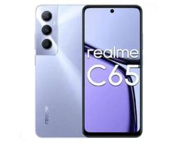 Smartphone Celular Realme C65 NFC 256GB 16GB Ram Dinâmico Premium Design câmera 50MPX Tela 6.74 Resistente a água IPX54 Global Dual Sim Bateria 5000mA
