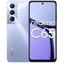 Smartphone Celular Realme C65 NFC 256GB 8GB Premium Design câmera 50MPX Tela 6.74 Resistente a água IPX54 Global Dual Sim Bateria 5000mA