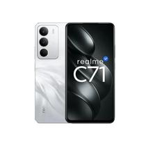 Smartphone Celular Realme C71, 256GB, 8GB RAM, Câmera 50MP, Android 15, Tela 6,6 120Hz, Bateria 6300mAh, NFC, Dual SIM, Wifi, Bluetooth, Branco