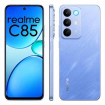 Smartphone Celular Realme C85 128GB, 6GB RAM, Tela 6,72 polegadas 120 Hz IPS LCD, Câmera 50 MP, Bateria 6000 mAh, Dual SIM, Android 15, Azul Smartphone Celular Realme C85 128GB, 6GB RAM, Tela 6,72 polegadas 120 Hz IPS LCD, Câmera 50 MP, Bateria 6000 mAh, Dual SIM, Android 15, Azul