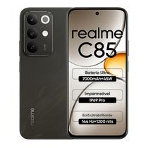 Smartphone Celular Realme C85 128GB, 6GB RAM, Tela LCD 6,67 polegadas 120 Hz, Câmera 50 MP, Bateria 6000 mAh, NFC, Dual SIM, Android, 5G Smartphone Celular Realme C85 128GB, 6GB RAM, Tela LCD 6,67 polegadas 120 Hz, Câmera 50 MP, Bateria 6000 mAh, NFC, Dual SIM, Android, 5G
