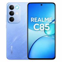 Smartphone Celular Realme C85 256GB, 8GB RAM, Dual SIM, Tela 6,8 polegadas LCD 144Hz, Câmera 50 MP, Bateria 7000 mAh, NFC, Wifi, Bluetooth