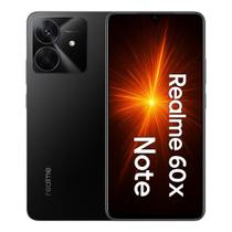 Smartphone Celular Realme Note 60x, 128GB, 4GB RAM, Tela 6,72 polegadas 120Hz, Câmera 50MP com IA, Bateria 5000mAh, Dual SIM, Android 14 Smartphone Celular Realme Note 60x, 128GB, 4GB RAM, Tela 6,72 polegadas 120Hz, Câmera 50MP com IA, Bateria 5000mAh, Dual SIM, Android 14