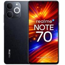 Smartphone Celular Realme Note 70, 256GB, 8GB RAM, Android 14, Câmera 108MP Frontal 16MP, Tela 6,67 120Hz, Bateria 5000mAh, Dual Chip
