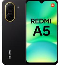 Smartphone Celular, Redmi A5, 128GB 4GB RAM, Tela 6,52 polegadas, Android 13, Go Edition, Câmeras 8MP MP Frontal 5MP, Bateria 5000mAh, Dual Chip 4G