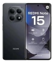 Smartphone Celular Redmi Note 15 256GB 16GB 2026 Câmera 108MP 20MP AMOLED 120Hz FHD BLACK