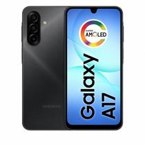 Smartphone Celular Samsung Galaxy A17 128GB, 4GB RAM, 4G, Android 15, Tela 6,7 polegadas Super AMOLED 90 Hz, Câmera 50 MP, Bateria 5000 mAh, NFC Smartphone Celular Samsung Galaxy A17 128GB, 4GB RAM, 4G, Android 15, Tela 6,7 polegadas Super AMOLED 90 Hz, Câmera 50 MP, Bateria 5000 mAh, NFC