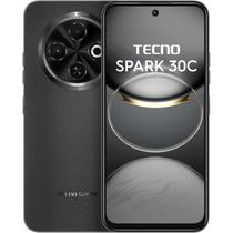 Smartphone Celular Tecno Spark 30C 128GB, 4GB RAM, Dual SIM, Tela 6,6 polegadas IPS 90Hz, Câmera 50 MP, Bateria 5000 mAh, Android 14,Bluetooth, Wifi