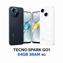 Smartphone Celular Tecno Spark Go 1 64GB, 3GB RAM, 4G, Tela 6,67 polegadas 120 Hz IPS LCD, Câmera 13 MP, Bateria 5000 mAh, Dual SIM, Android, design m Smartphone Celular Tecno Spark Go 1 64GB, 3GB RAM, 4G, Tela 6,67 polegadas 120 Hz IPS LCD, Câmera 13 MP, Bateria 5000 mAh, Dual SIM, Android, design m