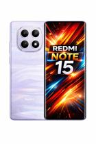 Smartphone Celular Xiaomi Note 15 128GB, 6GB RAM, Dual SIM, Tela 6,67 polegadas AMOLED 120 Hz, Câmera 50 MP, Bateria 5000 mAh, Android 14, Bluetooth
