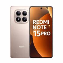 Smartphone Celular Xiaomi Note 15 Pro 256GB, 8GB RAM, Dual SIM, Tela 6,78 polegadas IPS, Câmera 64 MP, Bateria 5000 mAh, Android 14, Conectividade 4G