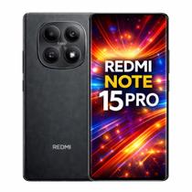Smartphone Celular Xiaomi Note 15 Pro 5G 256GB, 8GB RAM, Dual SIM, Câmera 50 MP, Tela 6,78 polegadas AMOLED 120 Hz, Bateria 5000 mAh, Android 14 Smartphone Celular Xiaomi Note 15 Pro 5G 256GB, 8GB RAM, Dual SIM, Câmera 50 MP, Tela 6,78 polegadas AMOLED 120 Hz, Bateria 5000 mAh, Android 14