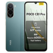 Smartphone Celular Xiaomi POCO C81 Pro 256GB, 4GB RAM, Tela LCD 6,88 polegadas 120 Hz, Câmera 50 MP, Bateria 6000 mAh, Dual SIM, Android 15, 4G Smartphone Celular Xiaomi POCO C81 Pro 256GB, 4GB RAM, Tela LCD 6,88 polegadas 120 Hz, Câmera 50 MP, Bateria 6000 mAh, Dual SIM, Android 15, 4G