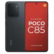 Smartphone Celular Xiaomi POCO C85, 256GB, 8GB RAM, Android 15, Câmera 50MP, Tela 6,9 LCD 120Hz, Bateria 6000mAh, Dual SIM
