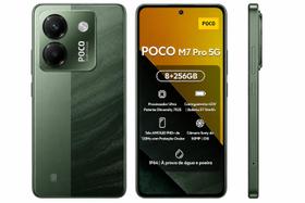 Smartphone Celular Xiaomi POCO M7 Pro 128GB, 6GB RAM, 5G, Android 15, Tela 6,67 polegadas AMOLED 120 Hz, Câmera 50 MP, Bateria 5110 mAh, NFC, Dual SIM Smartphone Celular Xiaomi POCO M7 Pro 128GB, 6GB RAM, 5G, Android 15, Tela 6,67 polegadas AMOLED 120 Hz, Câmera 50 MP, Bateria 5110 mAh, NFC, Dual SIM