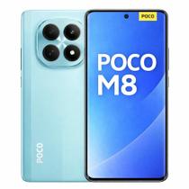 Smartphone Celular Xiaomi POCO M8 256GB, 8GB RAM, 5G, Tela 6,67 polegadas AMOLED 120 Hz, Câmera 50 MP, Bateria 5520 mAh, NFC, Android, Dual SIM,
