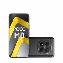 Smartphone Celular Xiaomi POCO M8 512GB, 8GB RAM, Dual SIM, Tela 6,67 polegadas IPS 120 Hz, Câmera 50 MP, Bateria 5000 mAh, Android 14, 5G