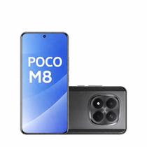 Smartphone Celular Xiaomi POCO M8 512GB, 8GB RAM, Tela 6,67 polegadas IPS 120 Hz, Dual SIM, Câmera 50 MP, Bateria 5000 mAh, 5G, Android 14
