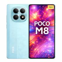Smartphone Celular Xiaomi POCO M8 5G 256GB, 8GB RAM, Dual SIM, Tela 6,67 polegadas IPS 120 Hz, Câmera 50 MP, Bateria 5000 mAh, Android 14, Verde
