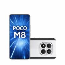 Smartphone Celular Xiaomi Poco M8 5G 512GB, 8GB RAM, Dual SIM, Tela 6,67 polegadas IPS 120 Hz, Câmera 50 MP, Bateria 5000 mAh, Android 14, WiFi