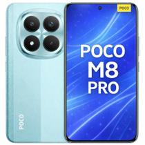 Smartphone Celular Xiaomi POCO M8 Pro 512GB, 12GB RAM, Tela 6,67 polegadas AMOLED 120 Hz, Dual SIM, Câmera 50 MP, Bateria 5000 mAh, 5G, Android 14