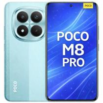 Smartphone Celular Xiaomi POCO M8 Pro 512GB, 12GB RAM, Tela 6,67 polegadas AMOLED 120 Hz, Dual SIM,