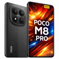 Smartphone Celular Xiaomi POCO M8 Pro 5G 256GB, 8GB RAM, Dual SIM, Tela 6,67 polegadas AMOLED 120Hz, Câmera 64 MP, Bateria 5000 mAh, Bluetooth, Wifi