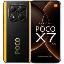 Smartphone Celular Xiaomi POCO X7 5G 256GB 8GB NFC tela Amoled 120 Hz Câmera tripla 4K 50MP Desempenho Performance e Design Premium IP68 Dual SIM Chip Smartphone Celular Xiaomi POCO X7 5G 256GB 8GB NFC tela Amoled 120 Hz Câmera tripla 4K 50MP Desempenho Performance e Design Premium IP68 Dual SIM Chip