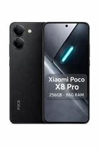 Smartphone Celular Xiaomi Poco X8 Pro 256GB, 8GB RAM, 5G, Tela 6,67 polegadas AMOLED 120 Hz FHD, Câm