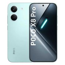 Smartphone Celular Xiaomi Poco X8 Pro 256GB, 8GB RAM, 5G, Tela 6,67 polegadas AMOLED 120 Hz FHD, Câmera 50 MP, Bateria 6500 mAh, NFC, Dual SIM, Andro