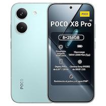Smartphone Celular Xiaomi POCO X8 Pro 256GB, 8GB RAM, Tela AMOLED 6,67 polegadas 120 Hz, Câmera 50 MP, Bateria 6000 mAh, NFC, Dual SIM, Android 5G