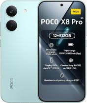 Smartphone Celular Xiaomi Poco X8 Pro 512GB, 12GB RAM, 5G, Tela 6,67 polegadas AMOLED 120, Verde