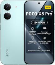 Smartphone Celular Xiaomi Poco X8 Pro 512GB, 12GB RAM, 5G, Tela 6,67 polegadas AMOLED 120, Verde