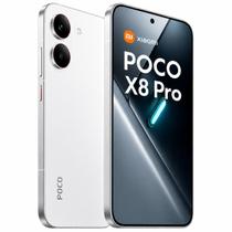Smartphone Celular Xiaomi Poco X8 Pro 512GB, 12GB RAM, 5G, Tela 6,67 polegadas AMOLED, Câmera 64 MP, Bateria 6.500 mAh, NFC, Dual SIM, Andro
