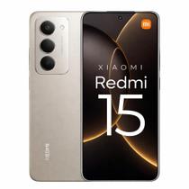 Smartphone Celular Xiaomi Redmi 15 128GB, 6GB RAM, 4G, Tela 6,9 polegadas FHD 144 Hz, Câmera 50 MP, Bateria 7000 mAh, Snapdragon 685, Dual SIM