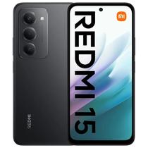 Smartphone Celular Xiaomi Redmi 15 128GB, 6GB RAM, Tela LCD 6,9 polegadas 144 Hz, Câmera 108 MP, Bateria 7000 mAh, NFC, Dual SIM, Android, 5G Smartphone Celular Xiaomi Redmi 15 128GB, 6GB RAM, Tela LCD 6,9 polegadas 144 Hz, Câmera 108 MP, Bateria 7000 mAh, NFC, Dual SIM, Android, 5G