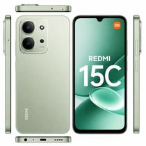 Smartphone Celular Xiaomi Redmi 15C 128GB, 4GB RAM, 4G, Tela 6,74 polegadas 90 Hz IPS LCD, Câmera 50 MP, Bateria 6000 mAh, Dual SIM, Android 15 Smartphone Celular Xiaomi Redmi 15C 128GB, 4GB RAM, 4G, Tela 6,74 polegadas 90 Hz IPS LCD, Câmera 50 MP, Bateria 6000 mAh, Dual SIM, Android 15
